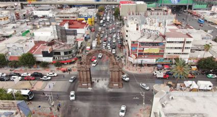 Anuncian rutas alternas por obras en el Arco de la Independencia