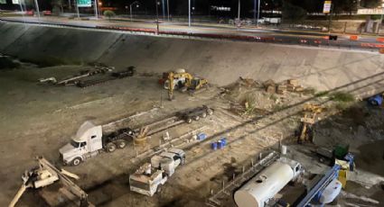 Intervienen el río Santa Catarina; trabajadores aseguran que emparejan el terreno