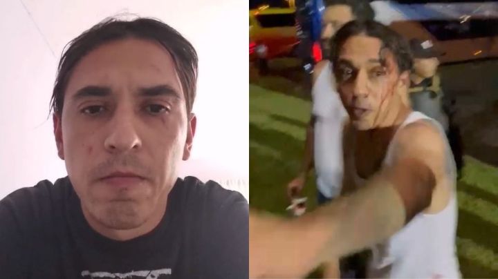 Aficionado de Rayados señala que la policía permitió que lo golpearan