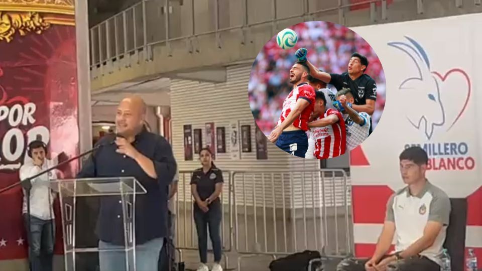 El gobernador de Jalisco, Enrique Alfaro, habló en un evento en el Estadio Akron que Chivas sufrió 'un robo' en el partido contra Monterrey