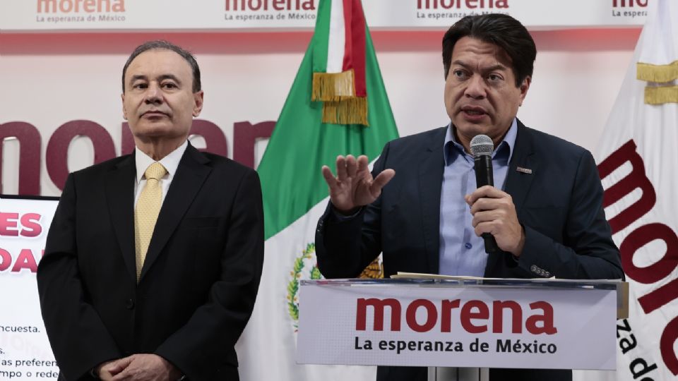 El presidente nacional del partido Movimiento Regeneración Nacional (Morena), Mario Delgado.