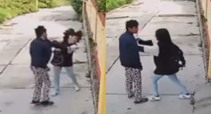 Joven cachetea a su pareja tras discutir en calles de Edomex