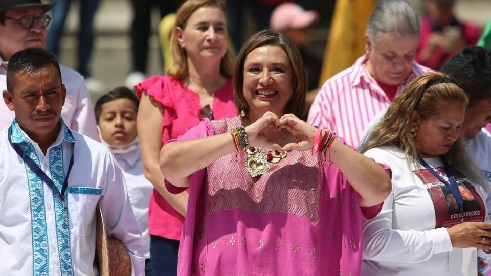 Xóchitl Gálvez, candidata del Frente Amplio por México.