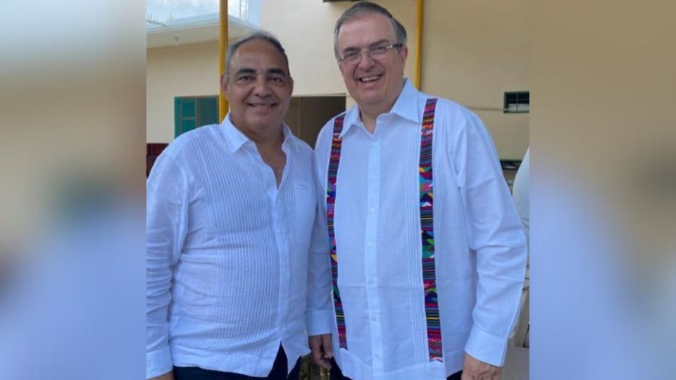 Alberto Esteva y Marcelo Ebrard.