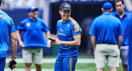 Auténticos Tigres entrenan en el NRG Stadium previo al juego ante Borregos