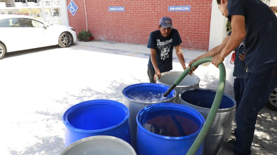 Suministro de agua en Monterrey