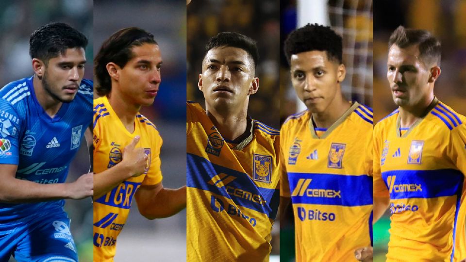 Jesús Garza, Diego Lainez, Raymundo Fulgencio, Ozziel Herrera y Eugenio Pizzuto son algunos elementos jóvenes que se han ido incorporando al plantel de Tigres