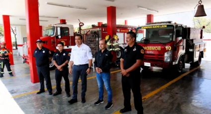 Reabre Santa Catarina estación 4 de Bomberos