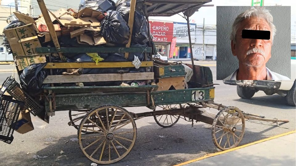 Hombre detenido por golpear a caballo en Apodaca