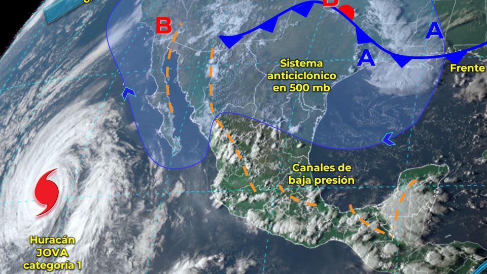 Condiciones del clima en México.