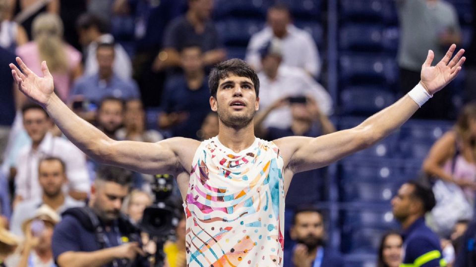 Carlos Alcaraz actualmente se encuentra disputando el US Open