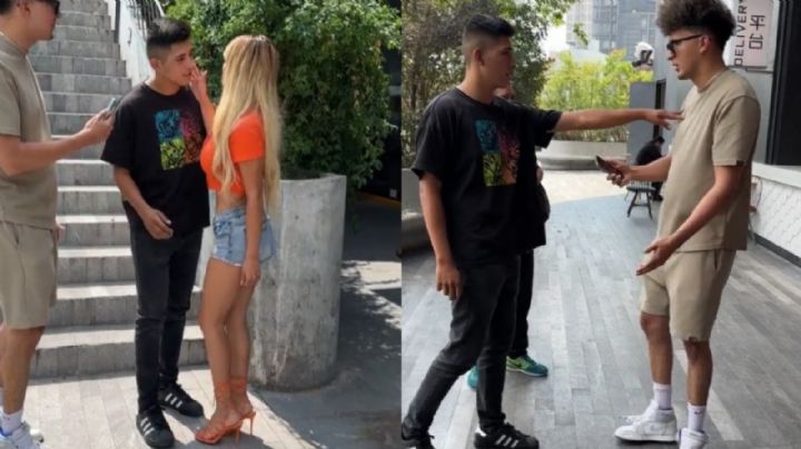 'Borra ese video': Joven engaña a su novia con modelo y se arrepiente