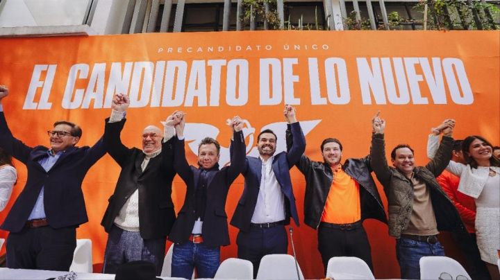 Jorge Álvarez Máynez se registra como precandidato presidencial de MC