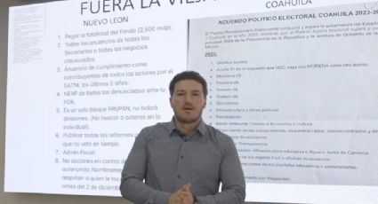 No puedo negociar con terroristas: Samuel García lanza nuevo video contra PRIAN