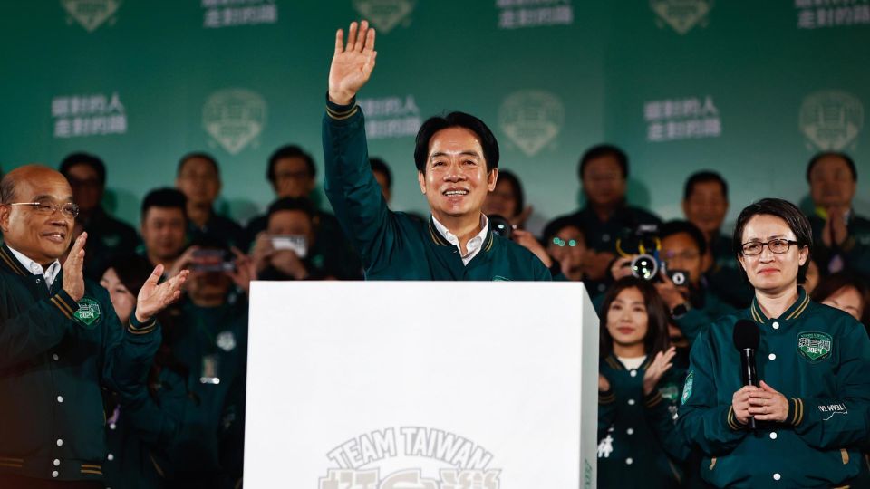 Lai Ching-te, presidente electo de Taiwán.