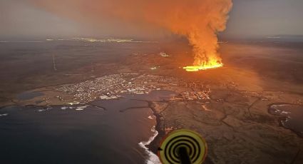 Islandia arde por nueva erupción volcánica que obliga desalojo en Grindavík