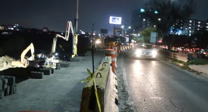 Colocan muros de contención y malla en obra de avenida Bonifacio Salinas, en Guadalupe