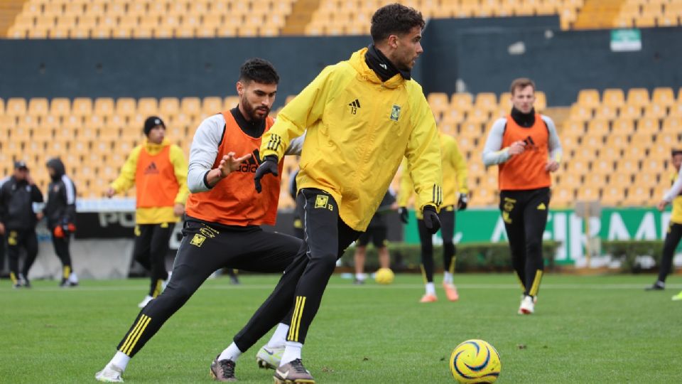 Tigres continuó su preparación para el arranque del Clausura 2024 de este miércoles, aunque sin André-pierre Gignac y Javier Aquino.