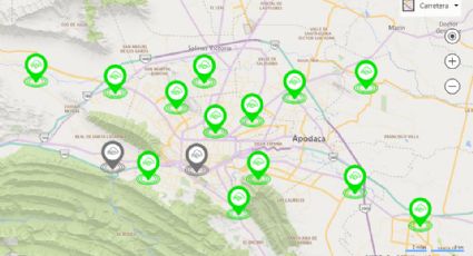 Frente frío ‘congela’, pero limpia a Monterrey de contaminación acumulada