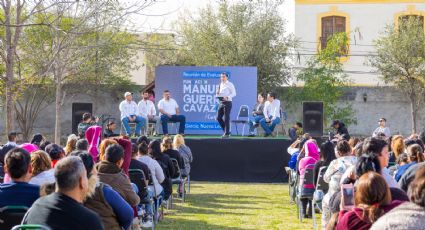 Manuel Guerra toma protesta a 700 delegados de su asociación civil en García