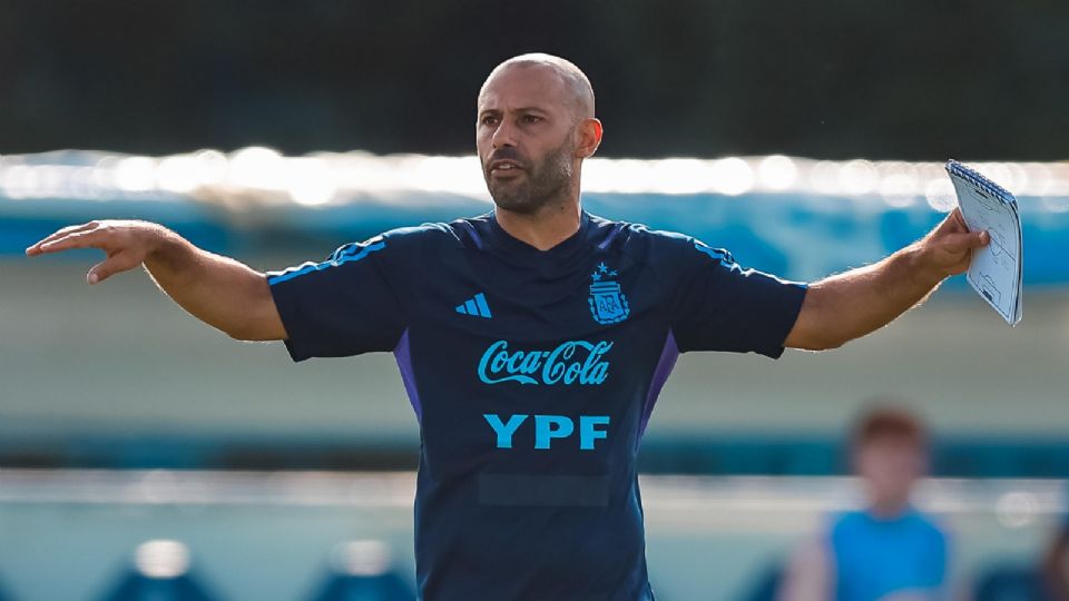 El seleccionador sub-23 de Argentina, Javier Mascherano.