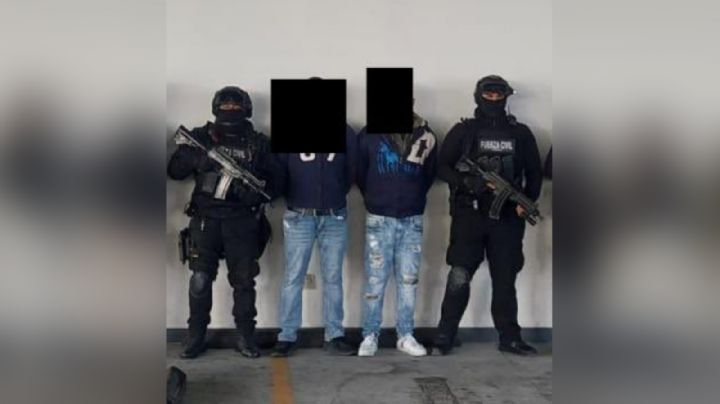 Detienen a 2 hombres con armas y droga en Cadereyta; uno era objetivo prioritario