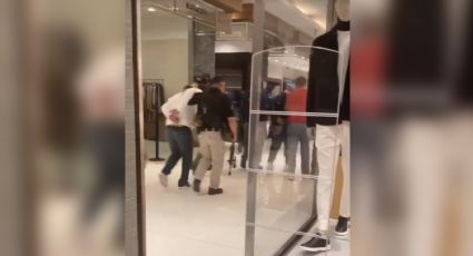 Así fue la detención de 'La Kena' en Palacio de Hierro, San Pedro