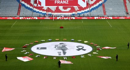 Música, discursos y oraciones en el adios de Franz Beckenbauer