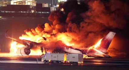 Japón confirma 5 muertos tras el choque de dos aviones en Tokio