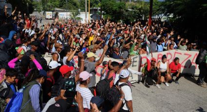 Tras 9 días, termina la caravana migrante más grande del 2023 en Mapastepec, Chiapas