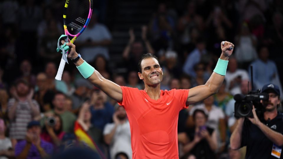 Rafael Nadal, volvió a competir después de casi un año de ausencia y se impuso a Dominic Thiem en partido de primera ronda del torneo de Brisbane.