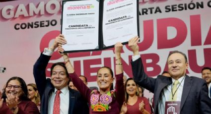 Claudia Sheinbaum recibe constancia como candidata presidencial de Morena