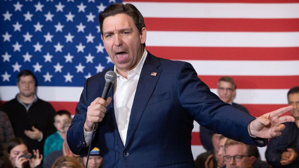 El candidato presidencial republicano Ron DeSantis.