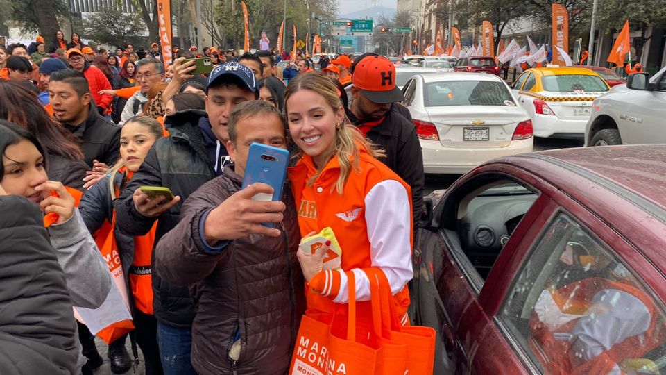 Cierre de campaña de Mariana Rodríguez.