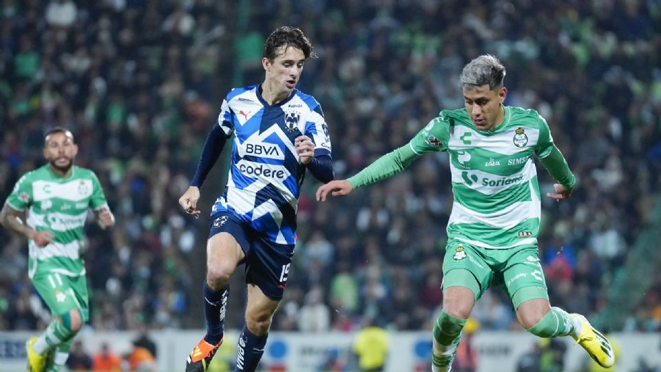 Jordi Cortizo anotó su primer gol del torneo contra Santos.