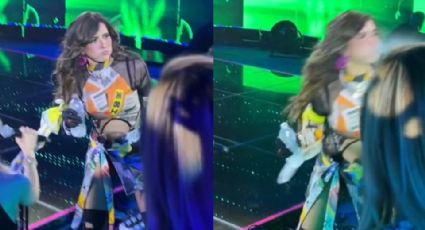 Video: Gloria Trevi le escupe a fans en la cara durante concierto