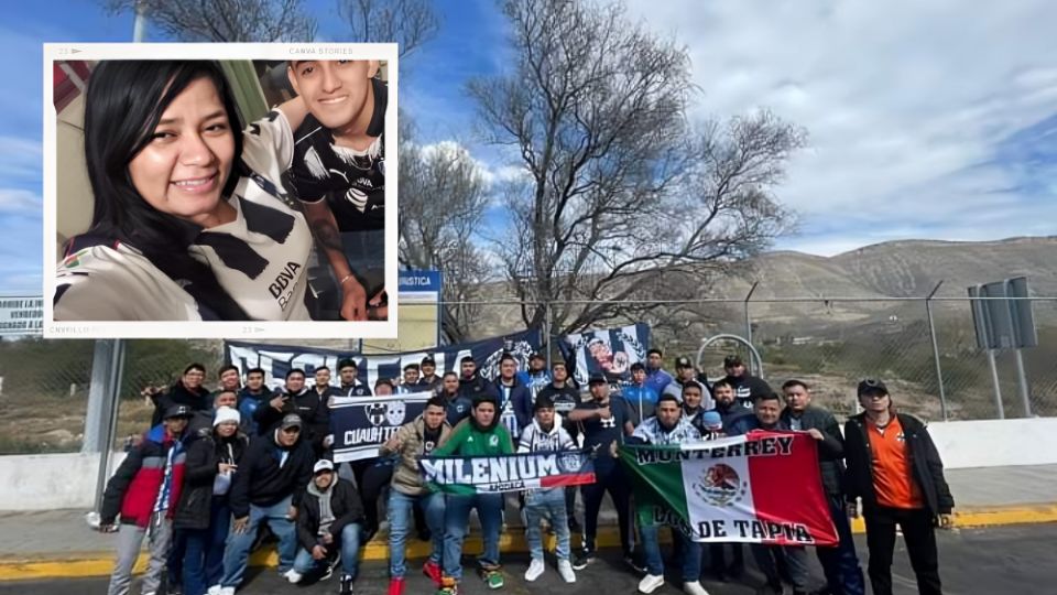 Mujer fallecida afuera de estadio hizo su primer viaje a Torreón con la barra de Rayados