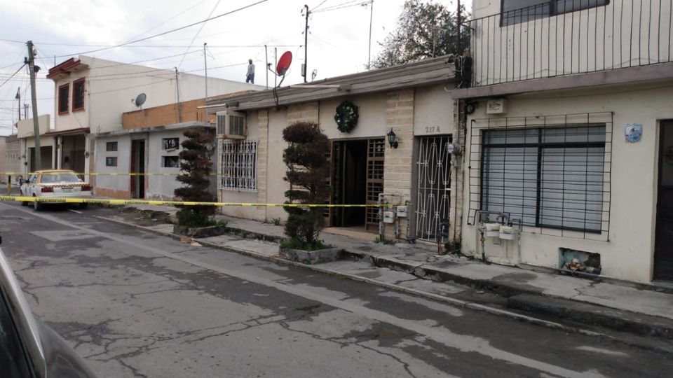 Vivienda ubicada en la colonia Centro, en San Nicolás.