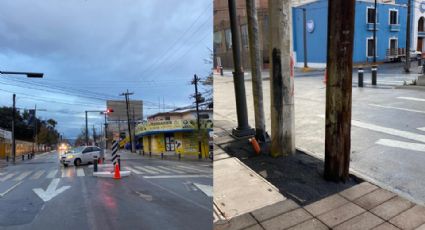 Acusan al gobierno de San Pedro de entregar obra inconclusa en avenida Vasconcelos