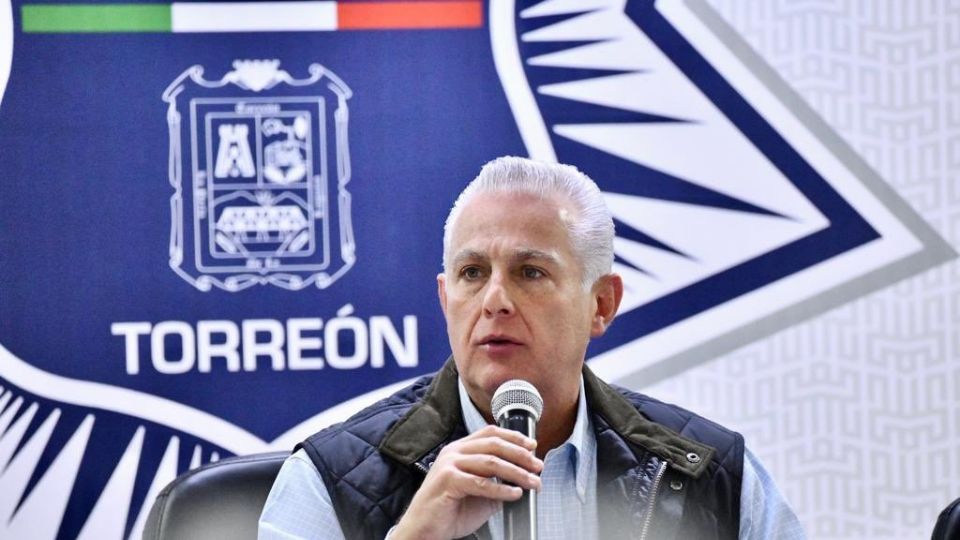 El alcalde de Torreón, Román Alberto Cepeda.