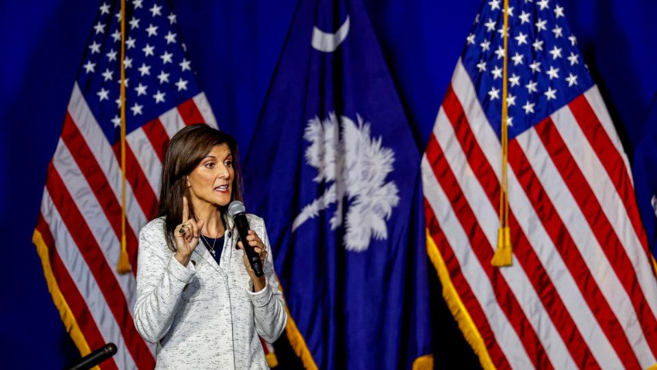 Nikki Haley, aspirante a la candidatura del Partido Republicano para las elecciones presidenciales de Estados Unidos.