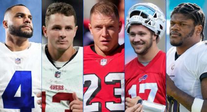 NFL: Prescott, Jackson, Purdy, McCaffrey y Allen, finalistas para ser MVP