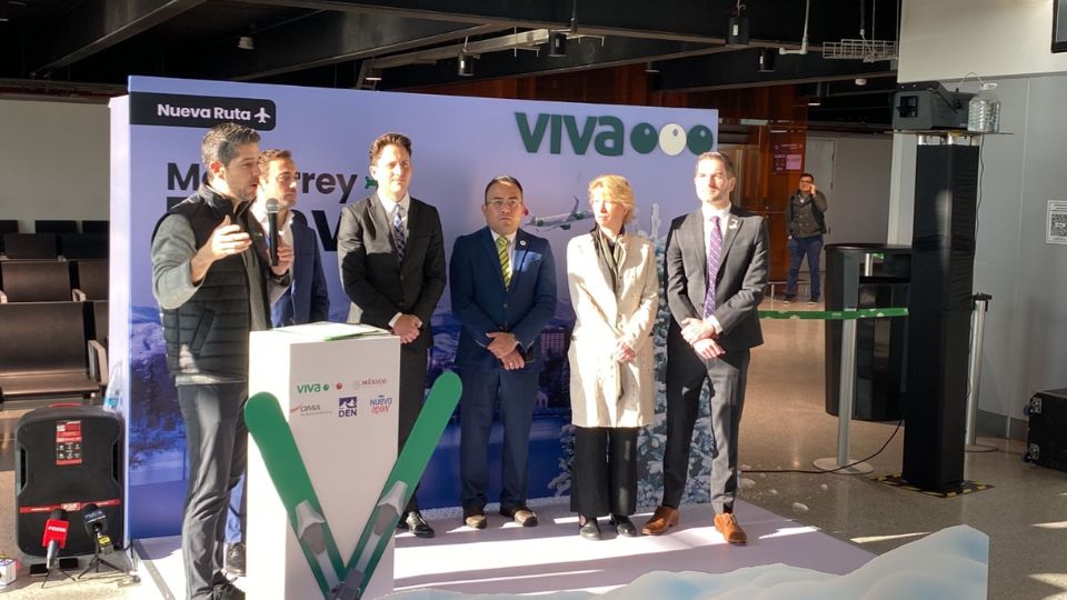 Inicia operaciones ruta Denver-Monterrey de Viva Aerobus.