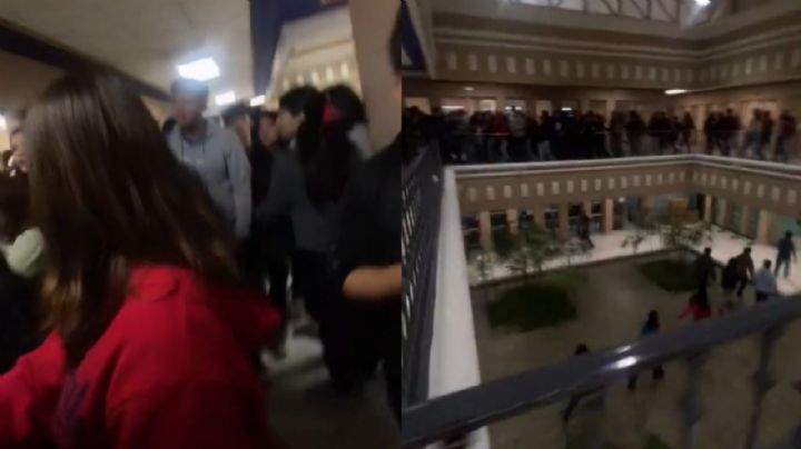 VIDEO: Así desalojaron a alumnos del CIDEB tras ataque a joven