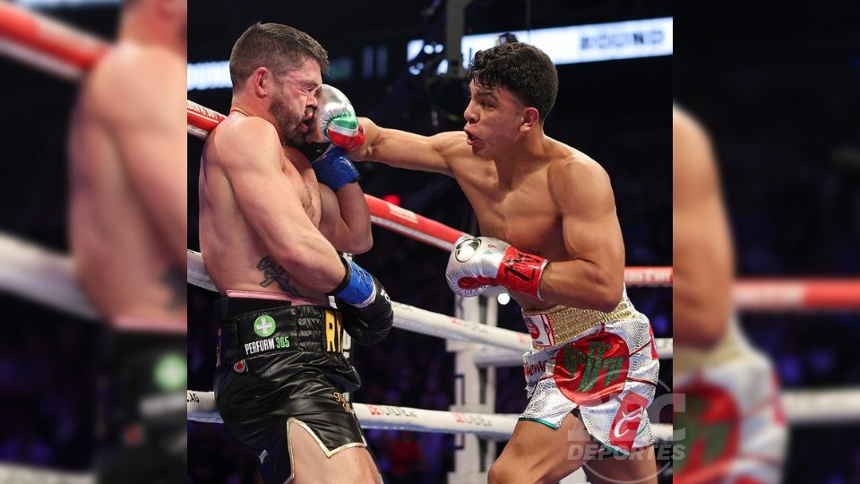 El invicto pugilista mexicano, Jaime Munguía, dejó una contundente impresión en el Footprint Center de Phoenix, Arizona, al noquear al inglés John Ryder en el noveno round.