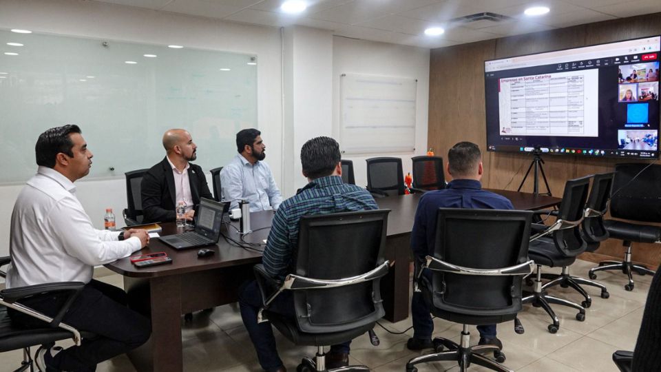 Gobierno de Santa Catarina durante la sesión virtual con la Profepa.