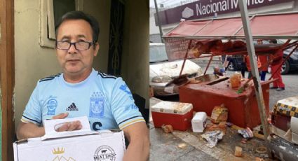 Apoyan con nuevo puesto a ‘Don Tosto’, vendedor atropellado en San Nicolás