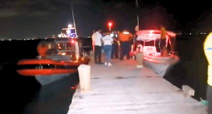 Catamarán se hunde en Isla Mujeres; hay 4 muertos y varios desaparecidos