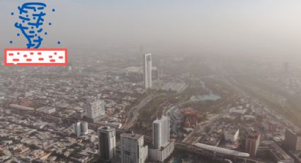 Viento ‘texano’ traería tolvaneras y contaminación a Monterrey: ¿Cuándo?