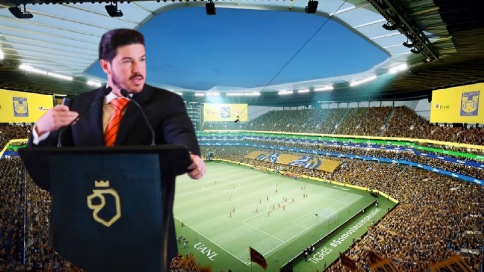 Samuel García, gobernador de Nuevo León, aseveró que durante los tiempos de la Copa del Mundo el nuevo estadio del Tigres estará en construcción.